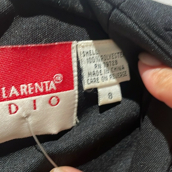 Oscar de la Renta Studio | Vintage 80s Dress | Size 8 | Iconic Statement Piece - Picture 4 of 7